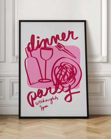 Dinner Party | Poster - Room Interior 1