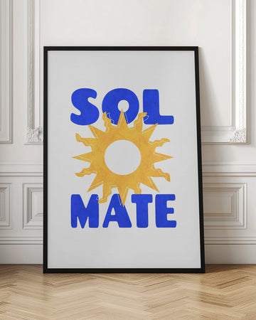 Sol Mate Sun Graphic | Poster - Room Interior 1