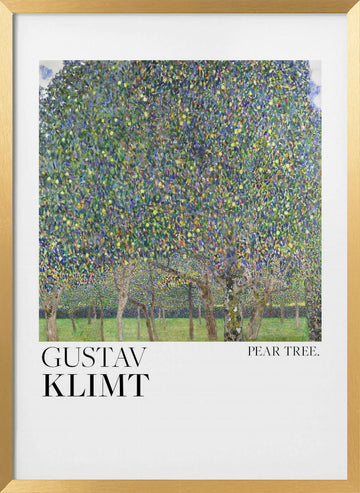 Pear Tree (1903) Poster | Poster - Gold Frame Interior