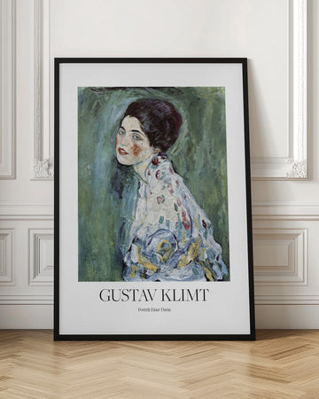 Porträt Einer Dame (1916–1917) Poster | Poster - Room Interior 1