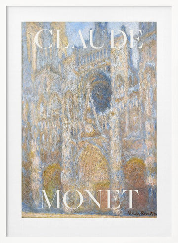 The Cour d'Albane | Poster - White Frame Interior
