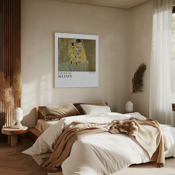 The Kiss (1907–1908) Poster | Canvas - Room Interior 2