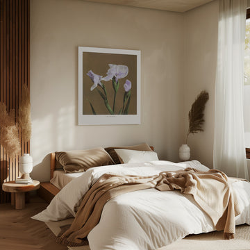 Iris Kæmpferi no2 | Canvas - Room Interior 2