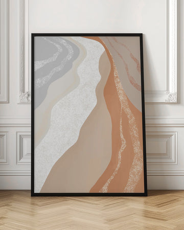 Organic Desert Waves | Poster - Room Interior 1