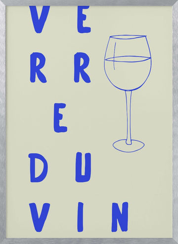 Verreduvin | Poster - Silver Frame Interior