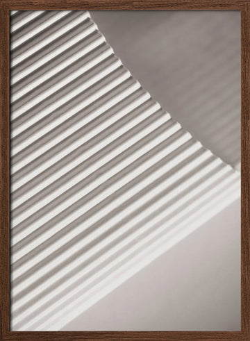Paper Studies 7 | Poster - Walnut Frame Interior