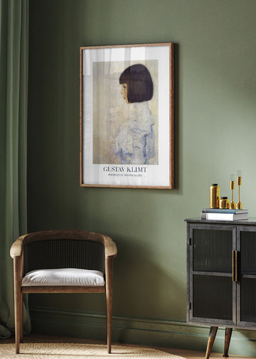 Portrait of Helene Klimt (1898) Poster | Poster - Room Interior 2