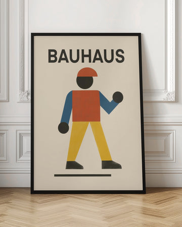 Bauhaus Walking Figure | Poster - Room Interior 1
