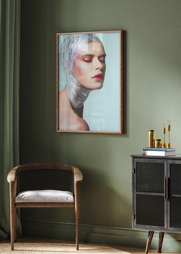 Pink Wrapped Beauty | Poster - Room Interior 2