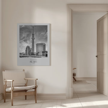 Tokyo Skytree Cityscape | Canvas - Room Interior 1