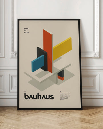 Geometric Shapes Bauhaus | Poster - Room Interior 1