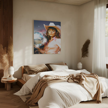 Cosmic Cowgirl | Canvas - Room Interior 2