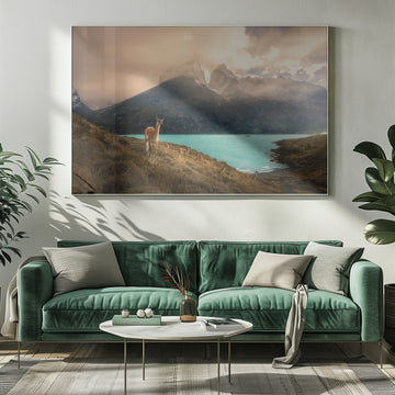 Patagonia Guanaco Peaks | Poster - Room Interior 1