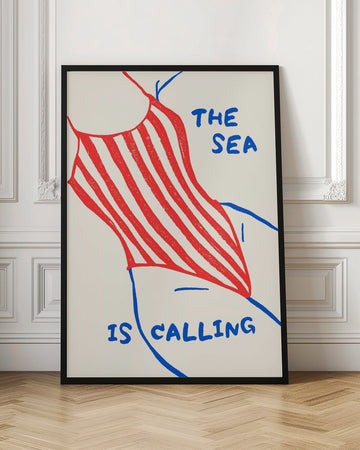 The Sea Is Calling | Poster - Room Interior 1
