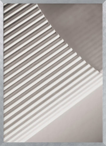 Paper Studies 7 | Poster - Silver Frame Interior