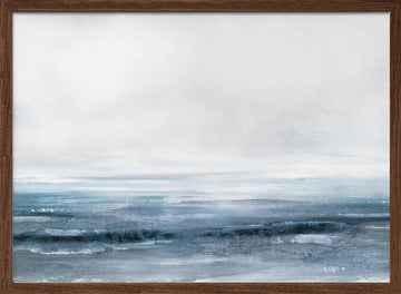 Water | Poster - Walnut Frame Interior