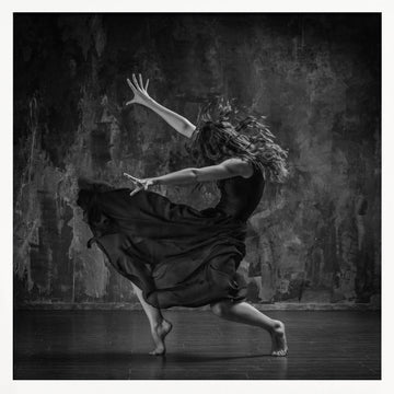 Expressive Dance Flow | Poster - White Frame Interior