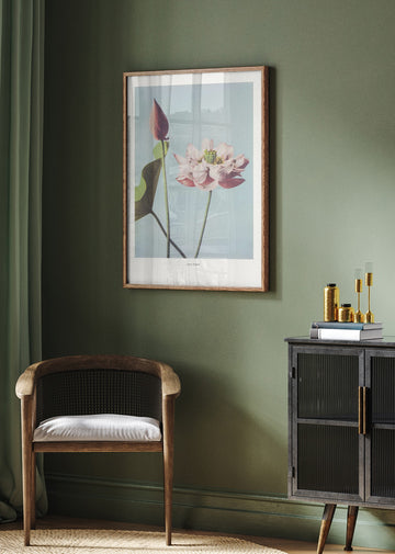  Lotus Flowers | Poster - Room Interior 2