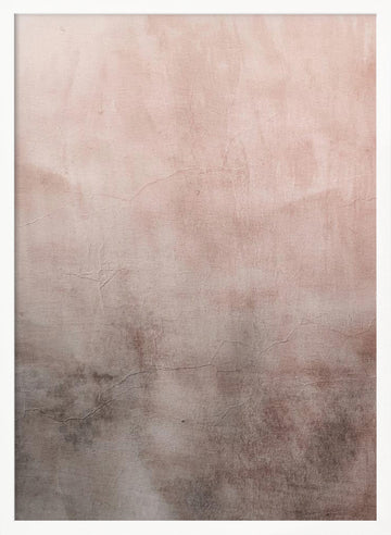 Subtle Rustic Gradient | Poster - White Frame Interior