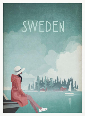 SWEDEN.png | Poster - White Frame Interior
