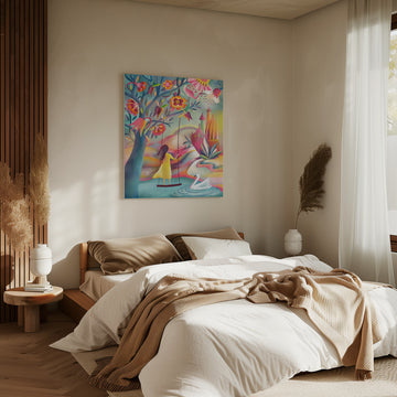 Enchanted Garden Swing | Canvas - Room Interior 2