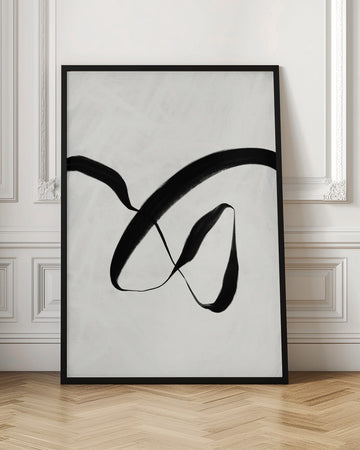 Flowing Ink Dance | Poster - Room Interior 1