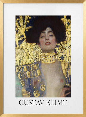 Judith and the Head of Holofernes (1901) Poster | Poster - Gold Frame Interior