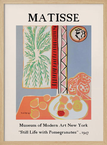 Vibrant Still Life | Poster - Wood Frame Interior