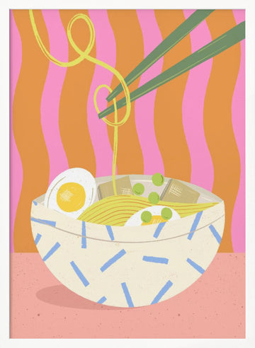 Ramen | Poster - White Frame Interior