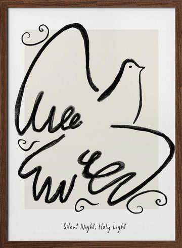 Silentnight | Poster - Walnut Frame Interior