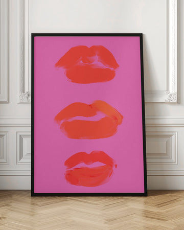 Neon Pout Series | Poster - Room Interior 1