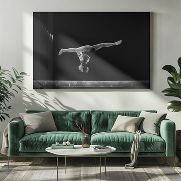 Dynamic Balance Beam Split | Poster - Room Interior 1