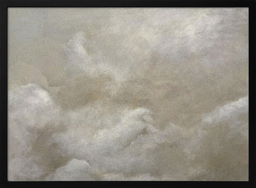 Cloud | Poster - Black Metal Frame Interior