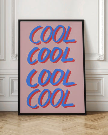 Cool Word Typography | Poster - Room Interior 1