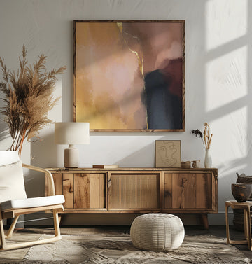 Elegant Abstract Gold | Poster - Room Interior 2