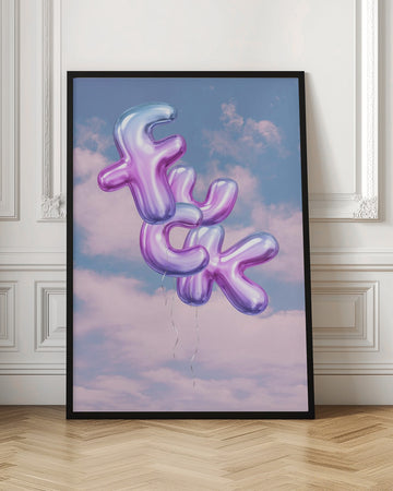 Floating Fuck Balloons | Poster - Room Interior 1