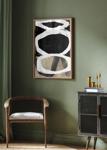 Bold Organic Shapes | Poster - Room Interior 2