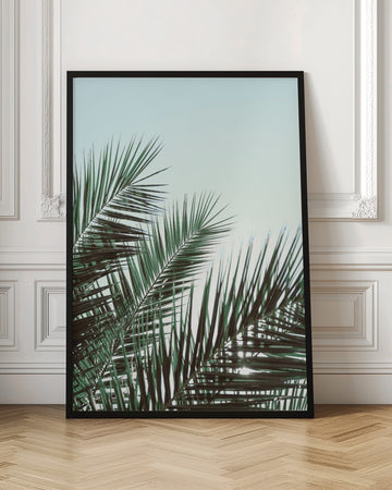 Tropical Palm Fronds | Poster - Room Interior 1
