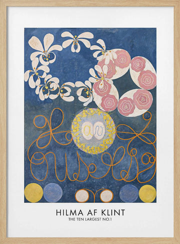 The Ten Largest No.1 Poster | Poster - Wood Frame Interior