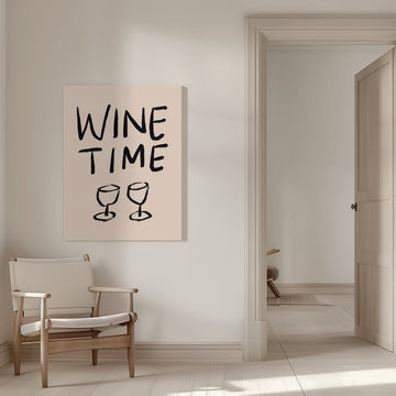It's Wine Time | Canvas - Room Interior 1