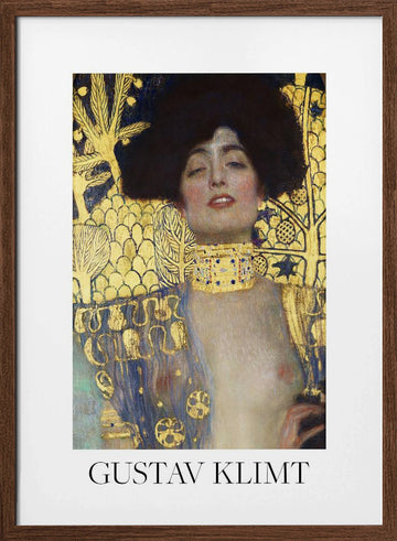 Judith and the Head of Holofernes (1901) Poster | Poster - Walnut Frame Interior