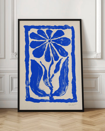 Blue Flower | Poster - Room Interior 1