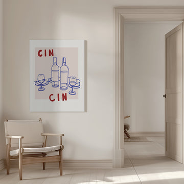 Wine Celebration | Canvas - Room Interior 1