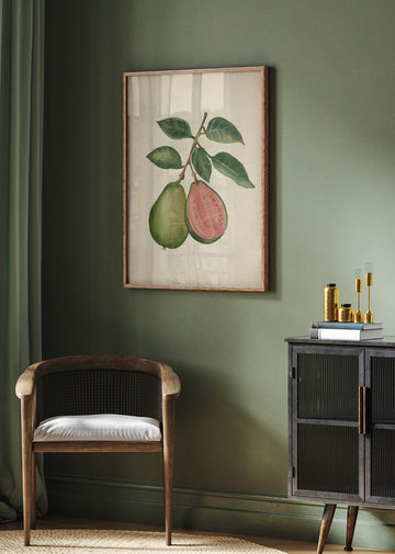 Fresh Guava Botanical | Poster - Room Interior 2