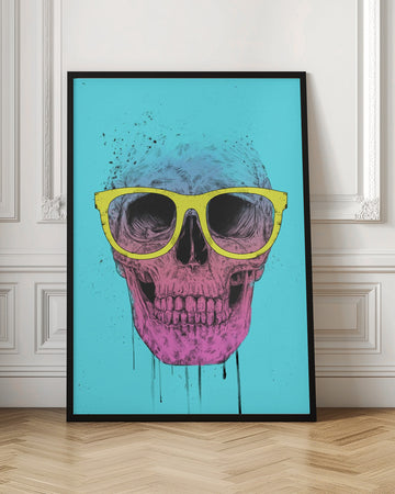 Vibrant Skull Glasses | Poster - Room Interior 1