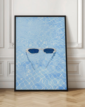 Floating Summer Sunglasses | Poster - Room Interior 1