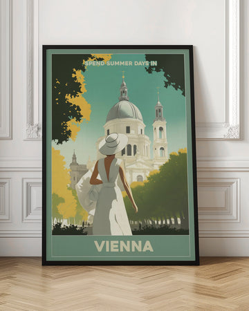 Summer Days in Vienna | Poster - Room Interior 1