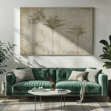 Tropical Botanical Exploration | Poster - Room Interior 1