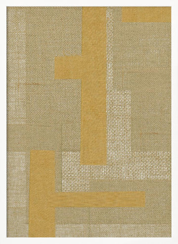 Textured Pathway | Poster - White Frame Interior