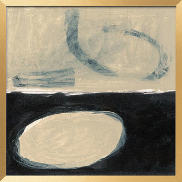 Circle | Poster - Gold Frame Interior